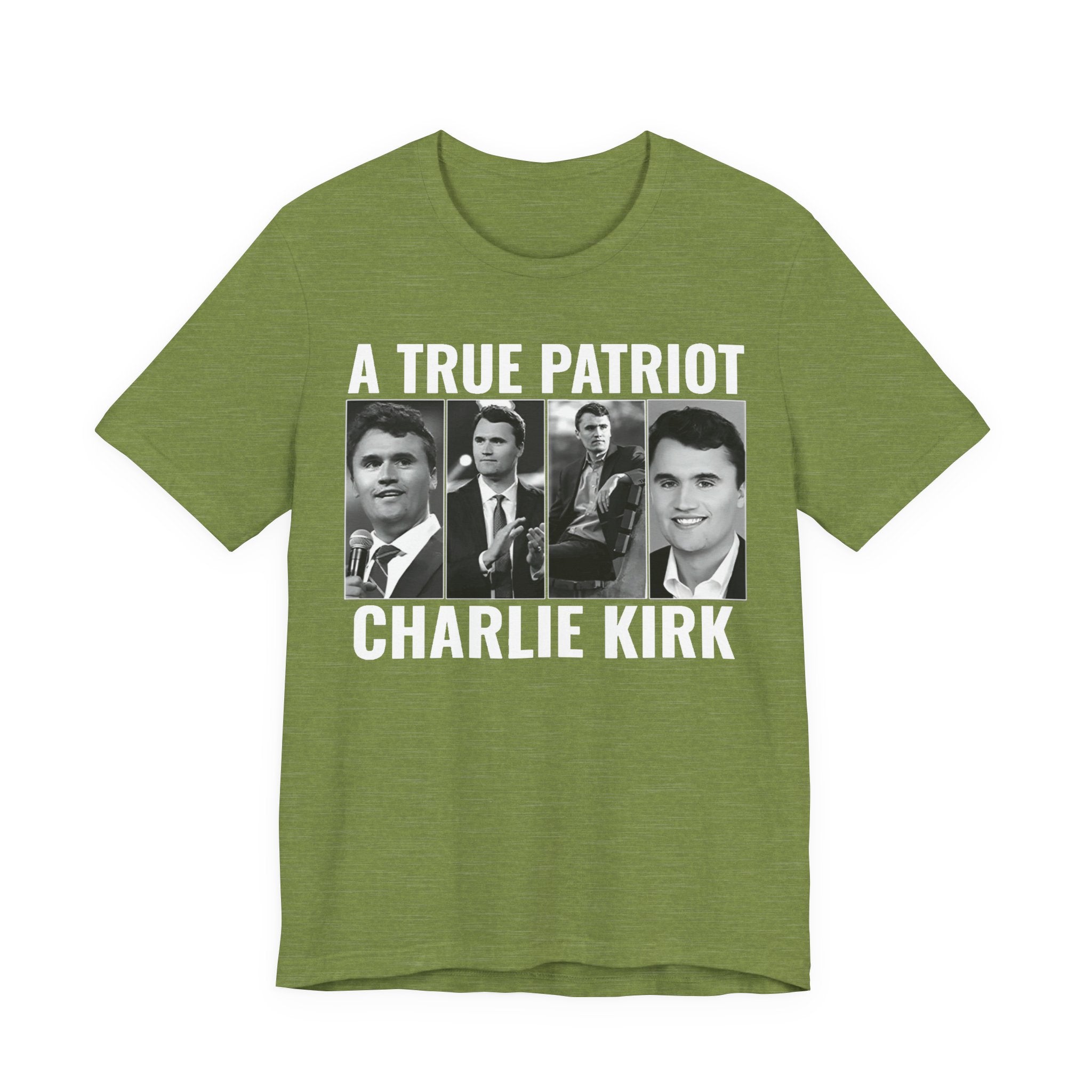 Charlie Kirk “A True Patriot” Tee