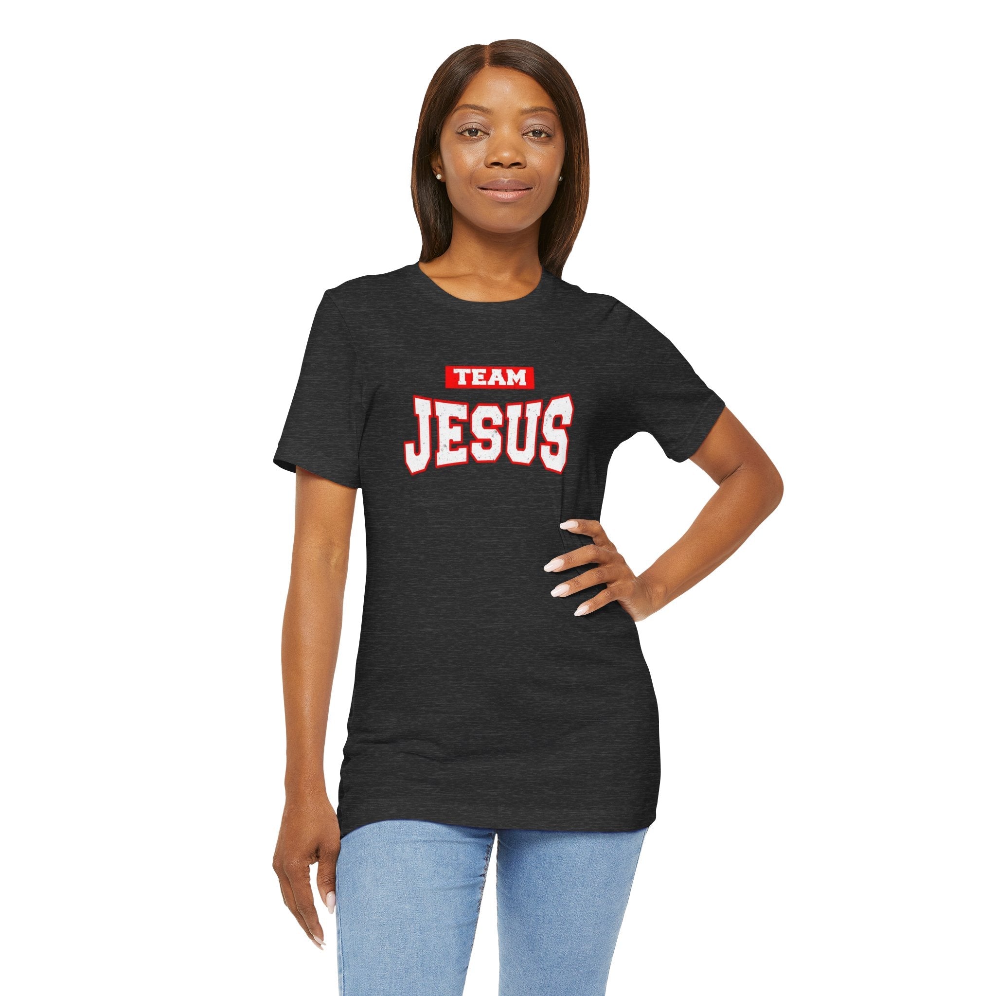 'Team Jesus' Patriotic Christian Tee