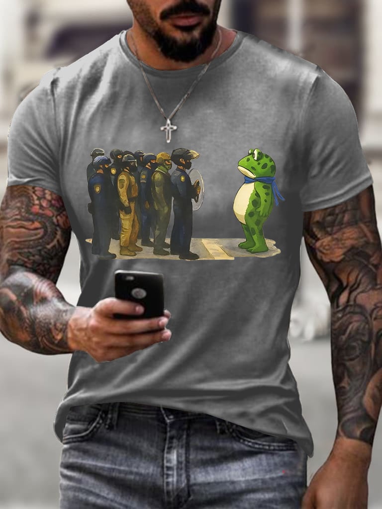 Men's FDT Resist Print short-sleeved T-shirt