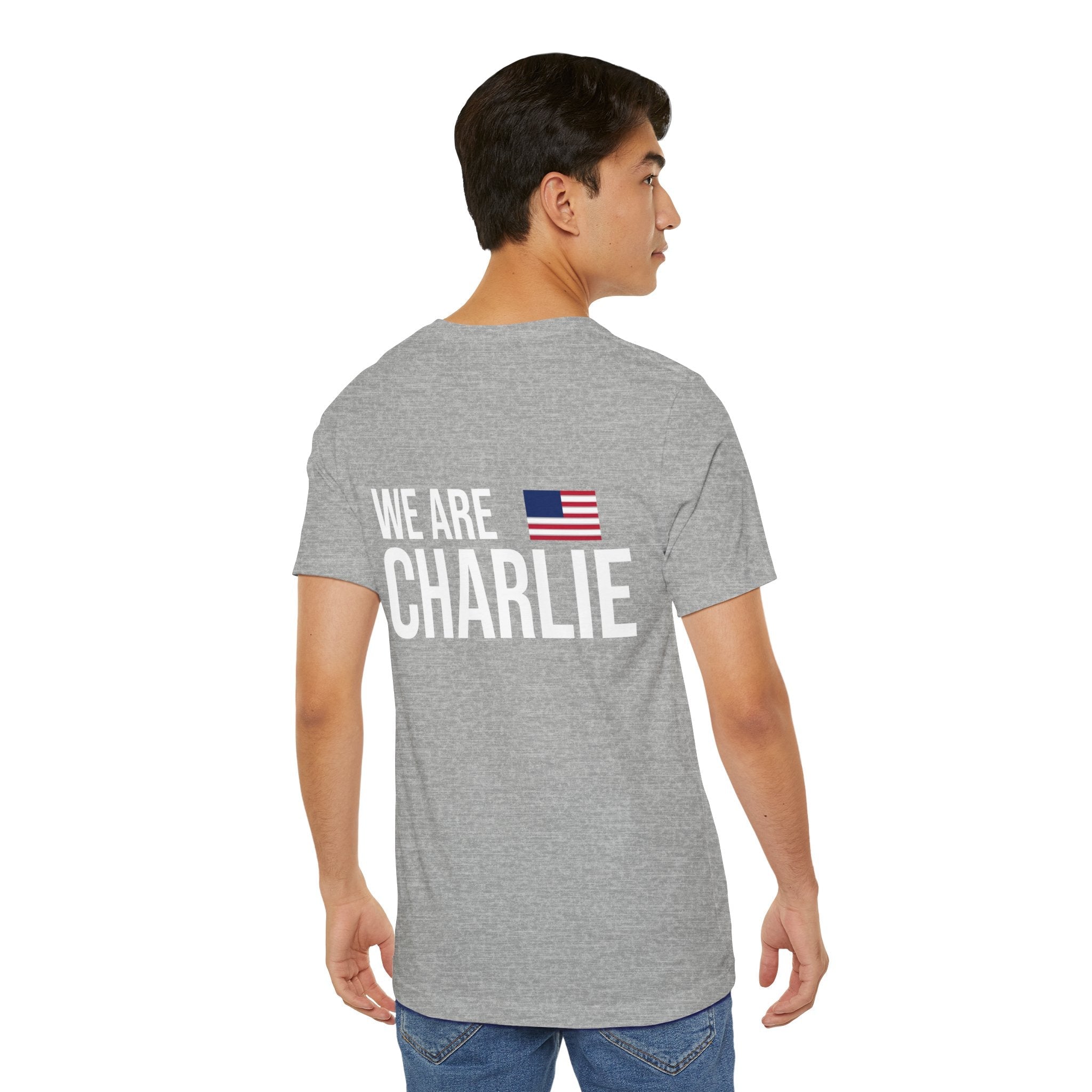 WE ARE CHARLIE Patriotic T-Shirt