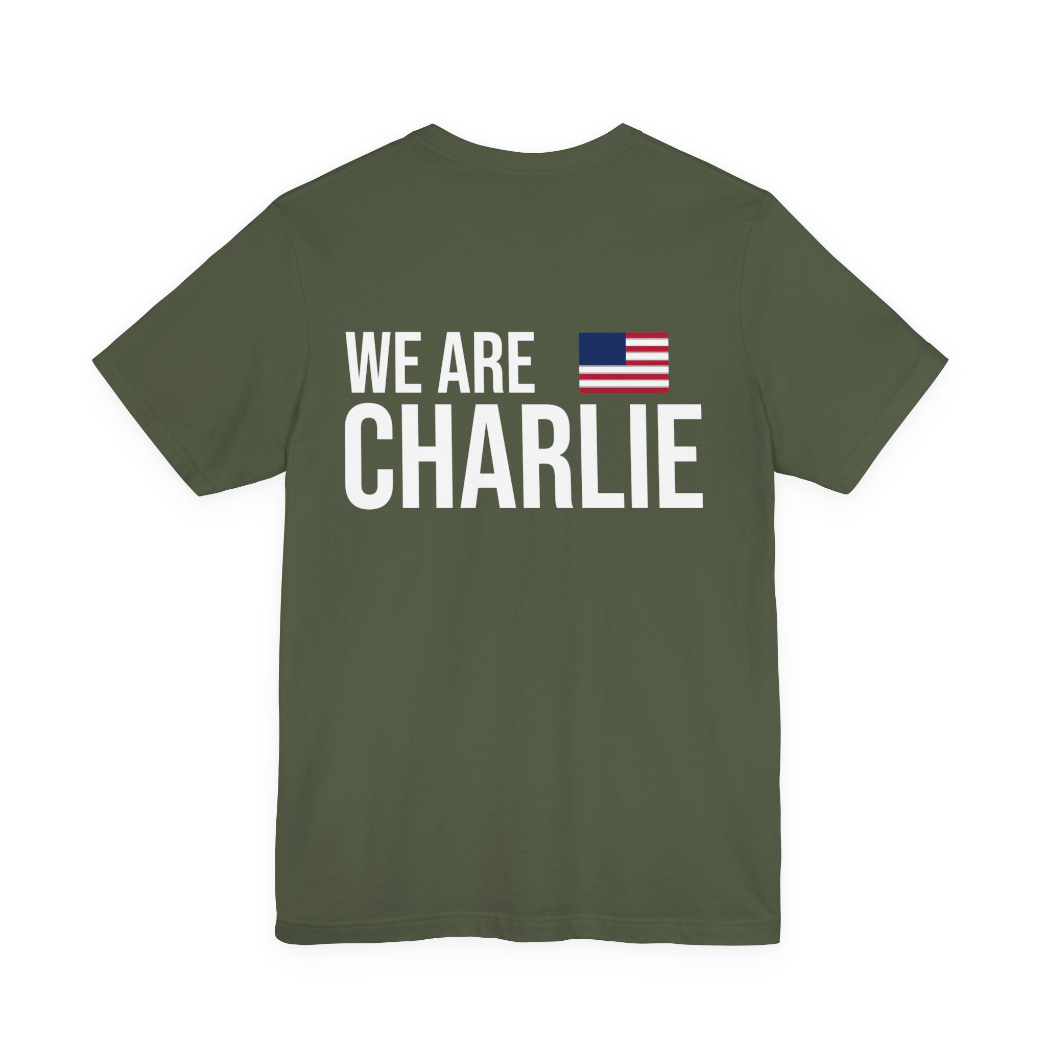 WE ARE CHARLIE Patriotic T-Shirt
